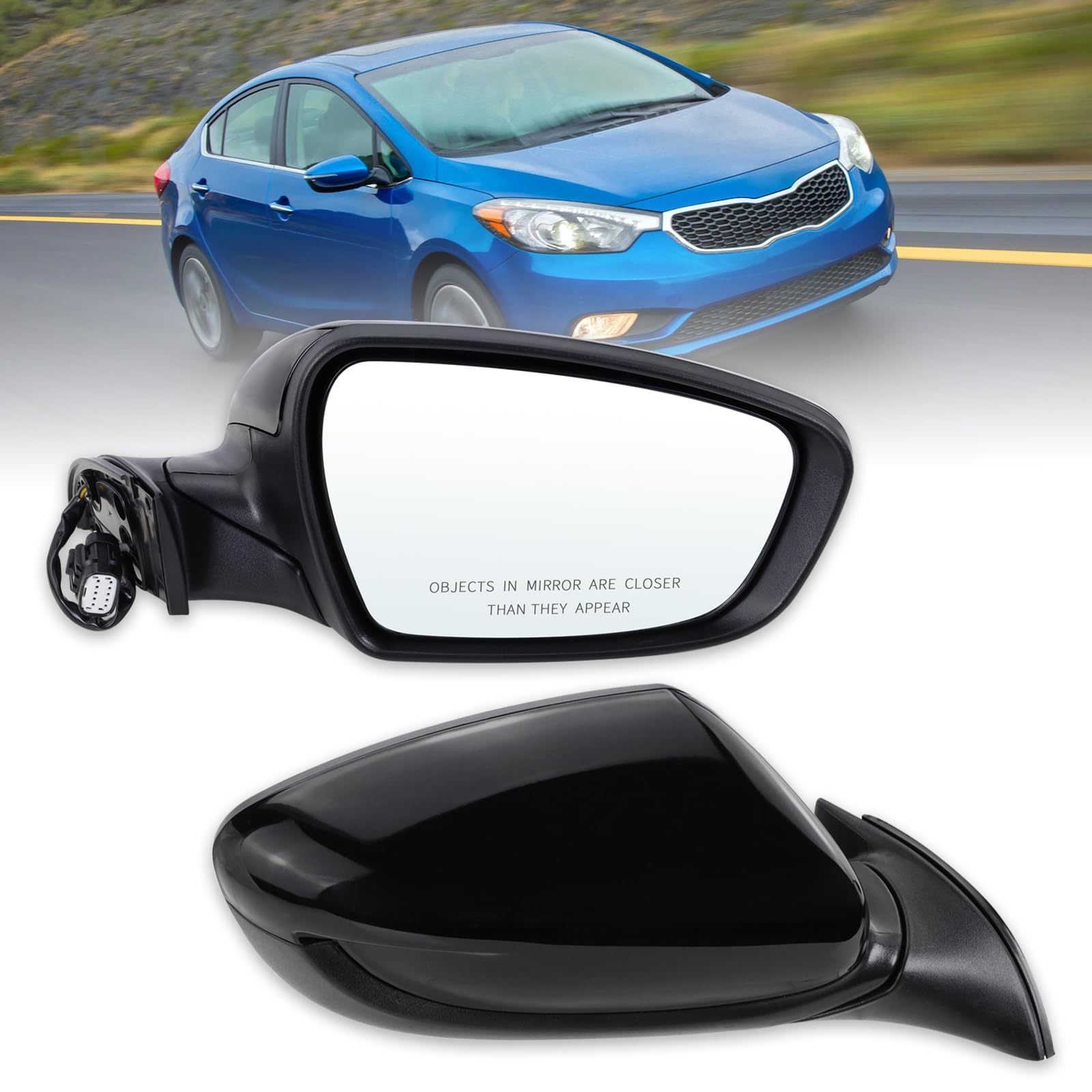 Amazon.com: Right Passenger Side Mirror Compatible with 2014 2015